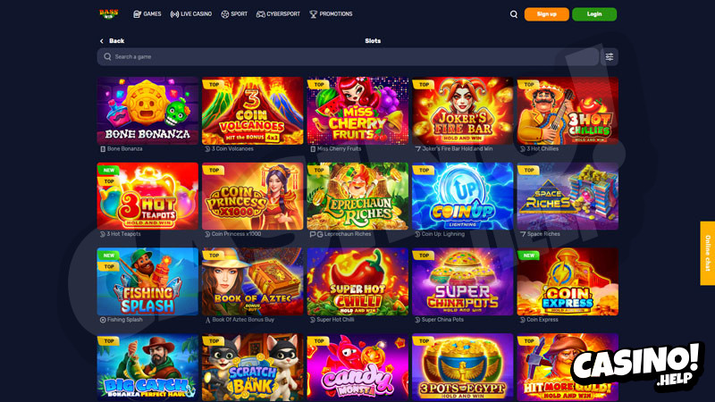 bass-win slots screenshot