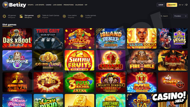 Thumbnail betizy slots