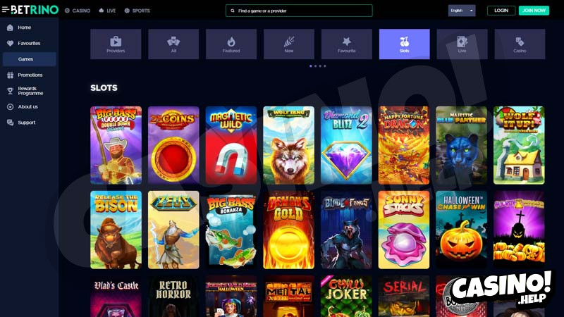 Thumbnail betrino slots