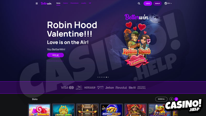 betterwin lobby screenshot