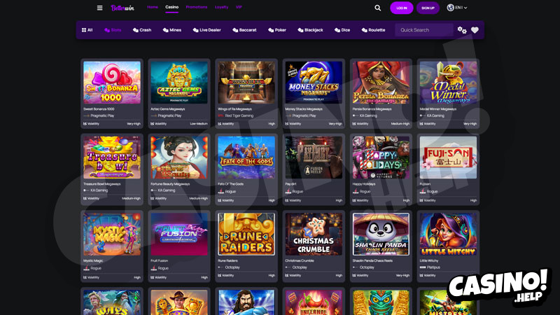betterwin slots screenshot