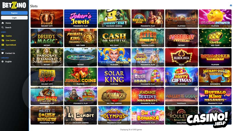 Thumbnail betzino slots