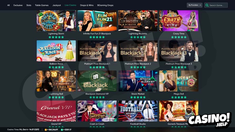 bitcoingames live screenshot