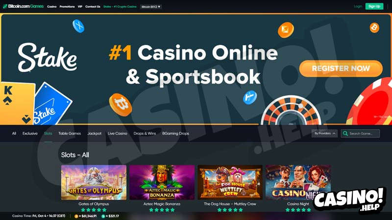 bitcoingames lobby screenshot