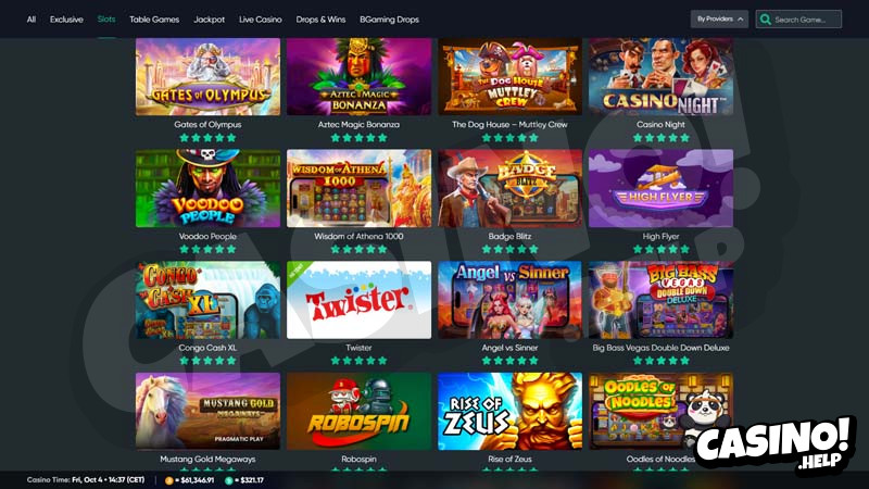 bitcoingames slots screenshot