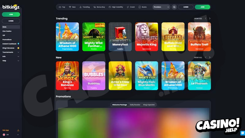 bitkingz slots screenshot