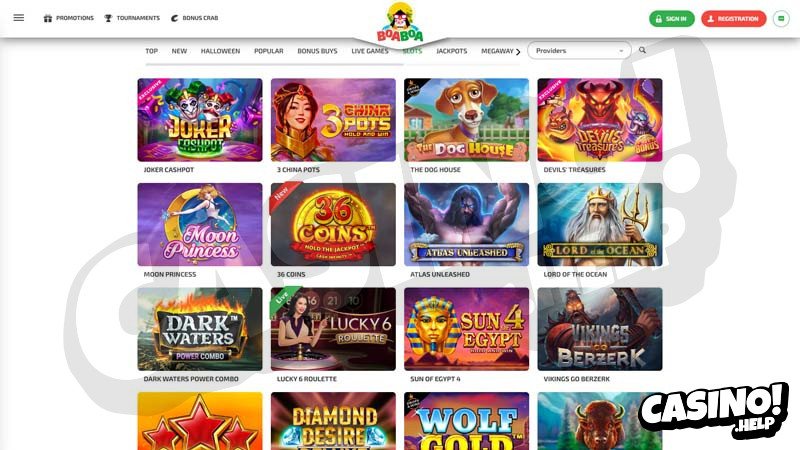 boaboa-casino slots screenshot