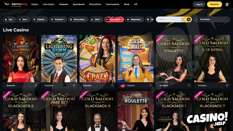 Thumbnail boomerang-casino live