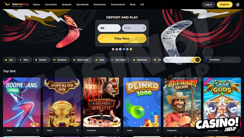 Thumbnail boomerang-casino lobby