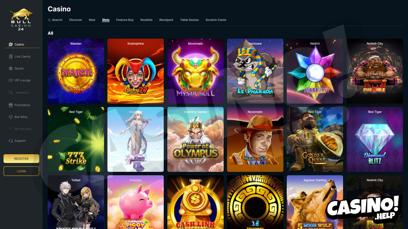 bull-casino slots screenshot