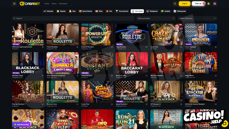 Thumbnail casabet live