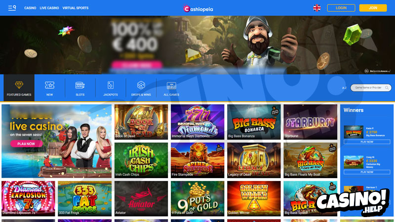 cashiopeia lobby screenshot