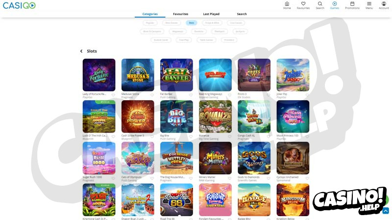 casigo slots screenshot