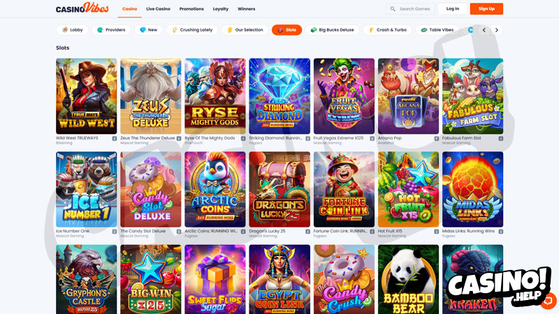 casinovibes slots screenshot