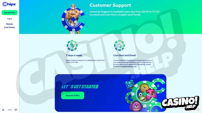 Thumbnail chipz support