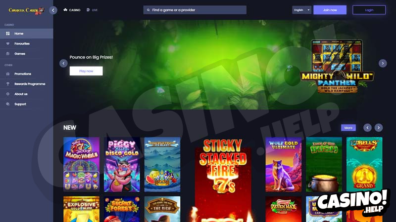 Thumbnail conquer-casino lobby