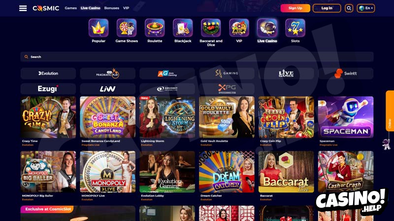 Thumbnail cosmicslot live