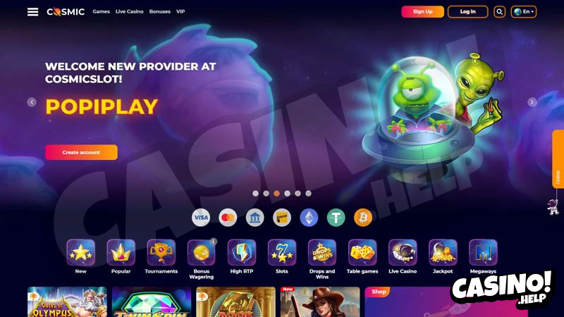 Thumbnail cosmicslot lobby