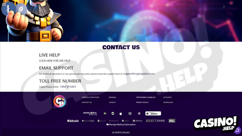Thumbnail crypto-palace support