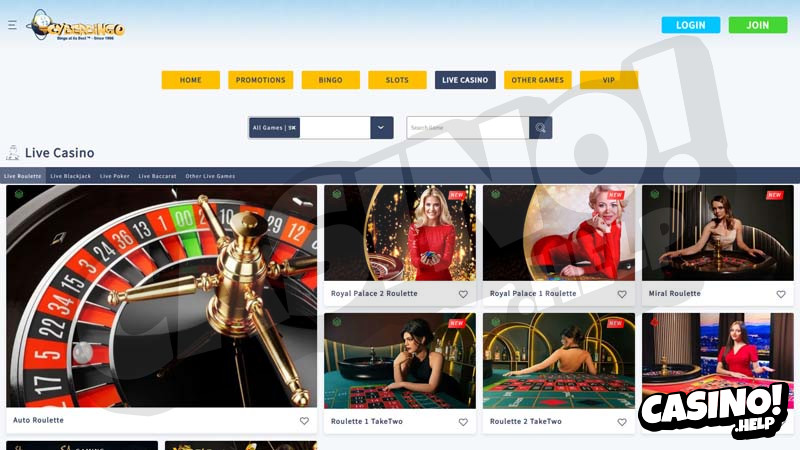 cyberbingo-casino live screenshot