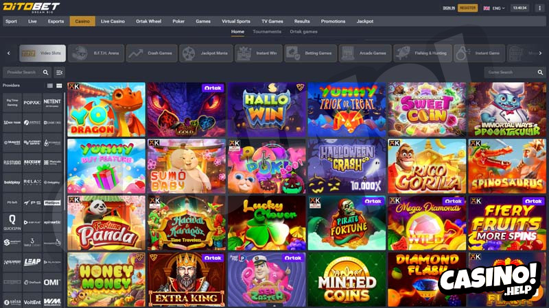 ditobet slots screenshot