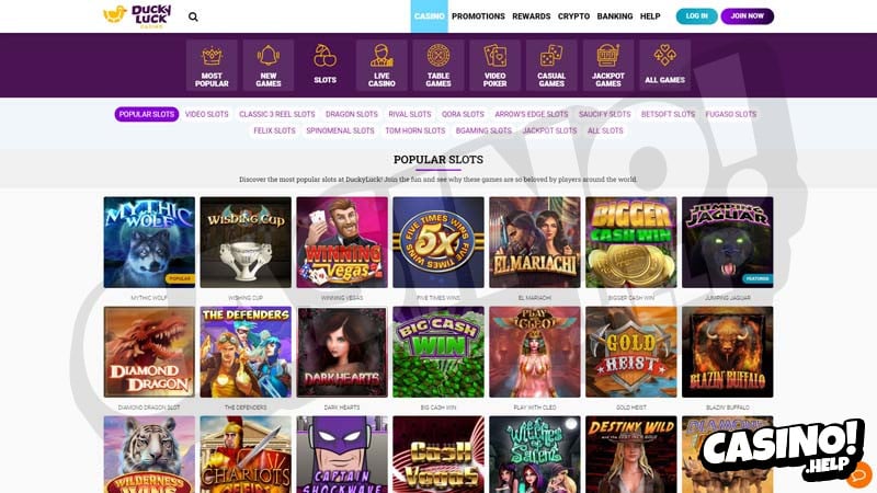 duckyluck slots screenshot