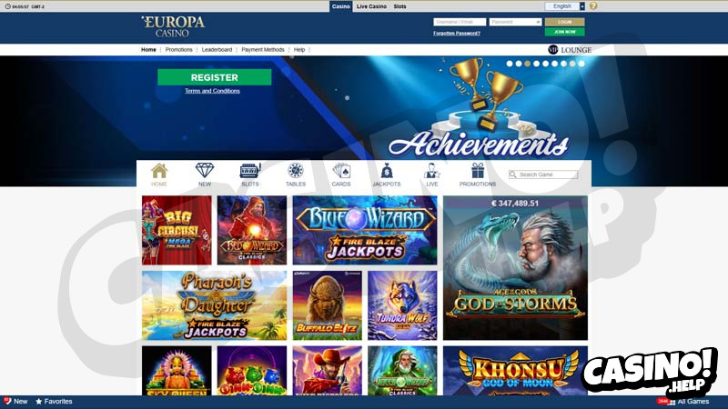 Thumbnail europa-casino lobby