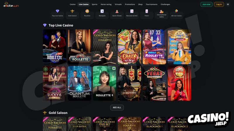 excitewin live screenshot