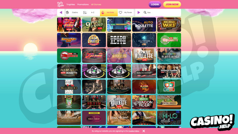 Thumbnail fluffy-spins-casino live