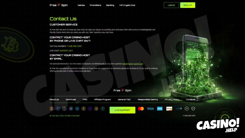 Thumbnail freespin-casino support