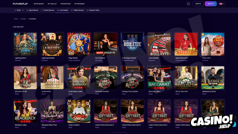 futureplay live screenshot