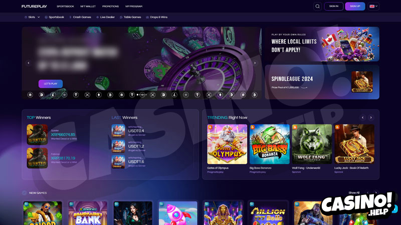 futureplay lobby screenshot