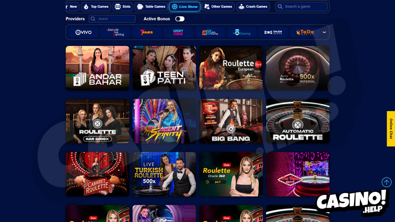 golden-mister live screenshot