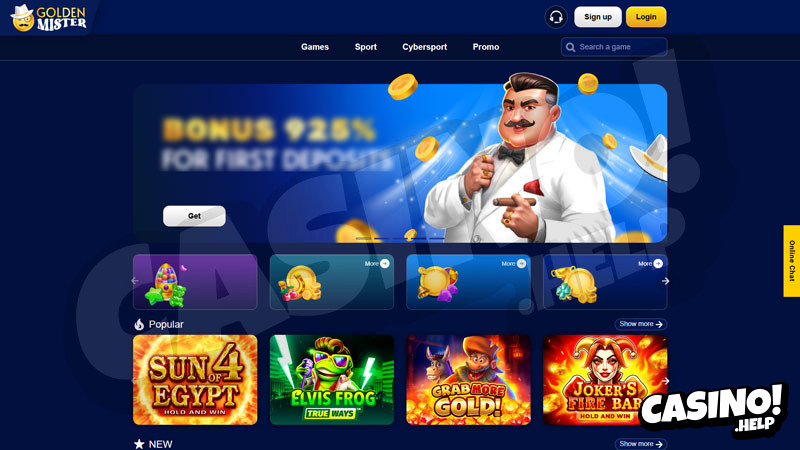 golden-mister lobby screenshot