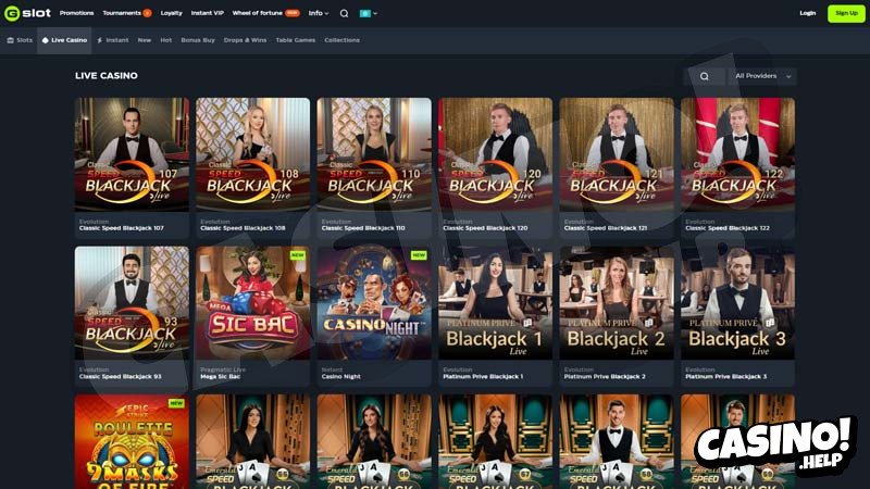 gslot live screenshot