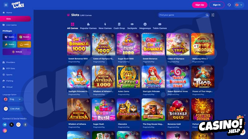happy-luke slots screenshot