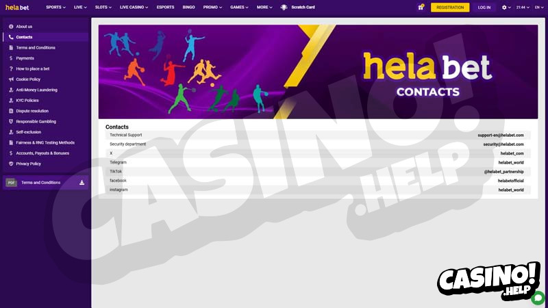 Thumbnail helabet support