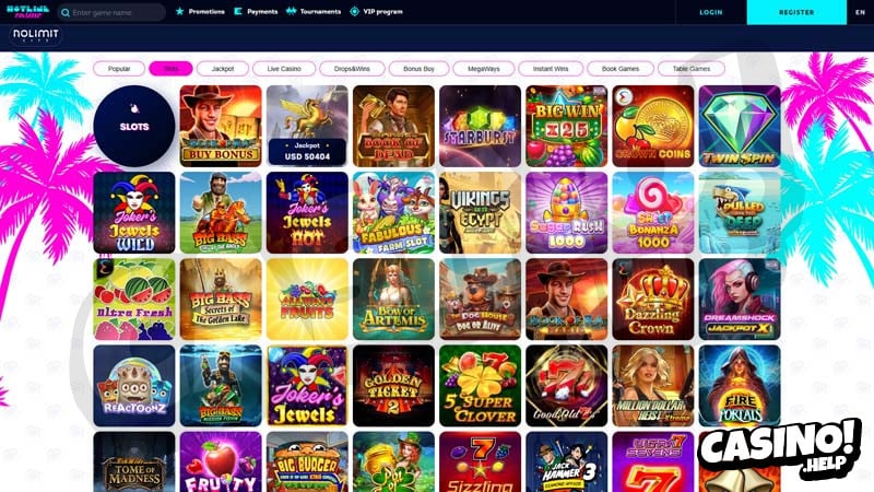 hotline-casino slots screenshot