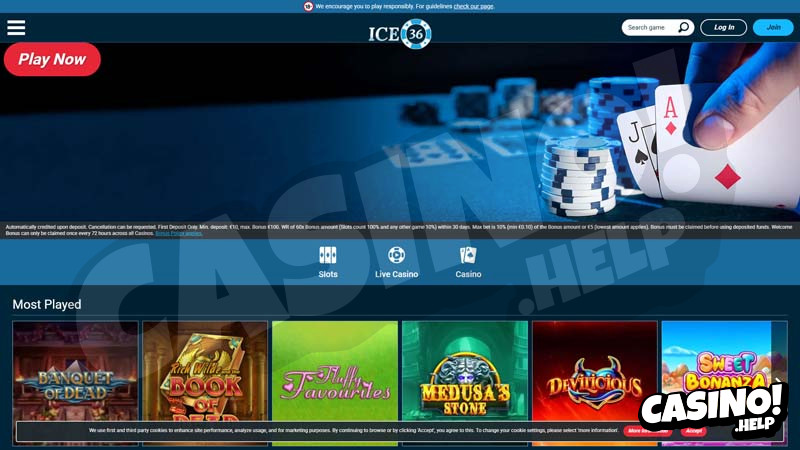 ice36 lobby screenshot