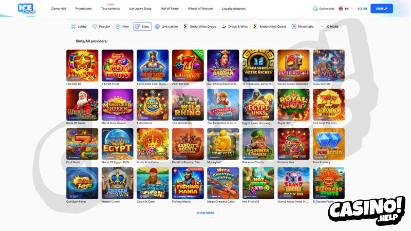 icecasino slots screenshot
