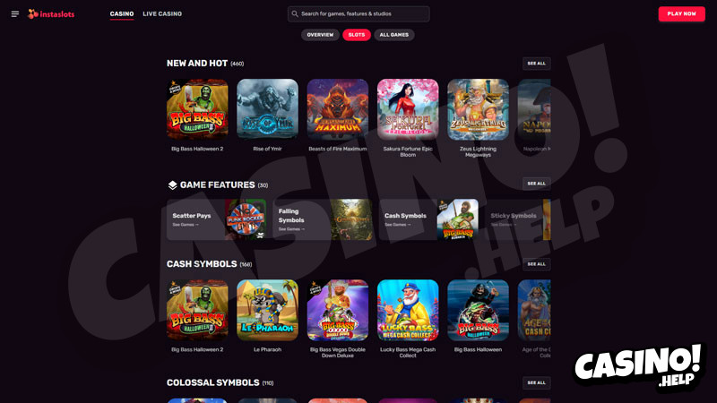 instaslots slots screenshot