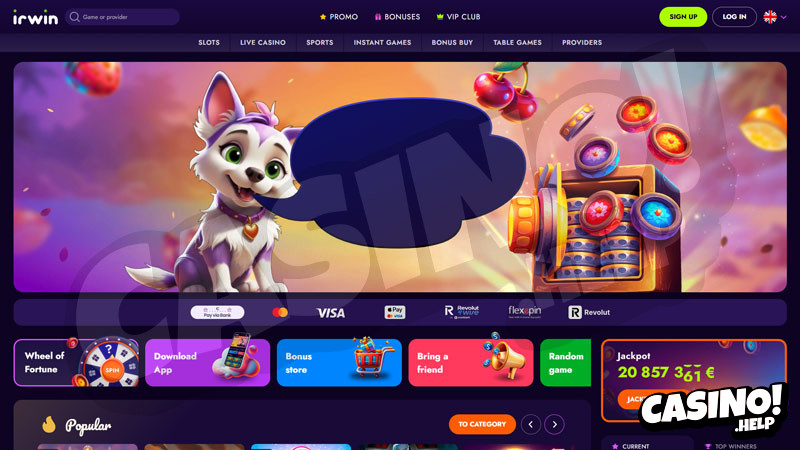 irwin lobby screenshot