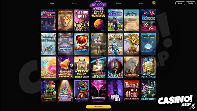 jackpot-wheel-casino slots screenshot