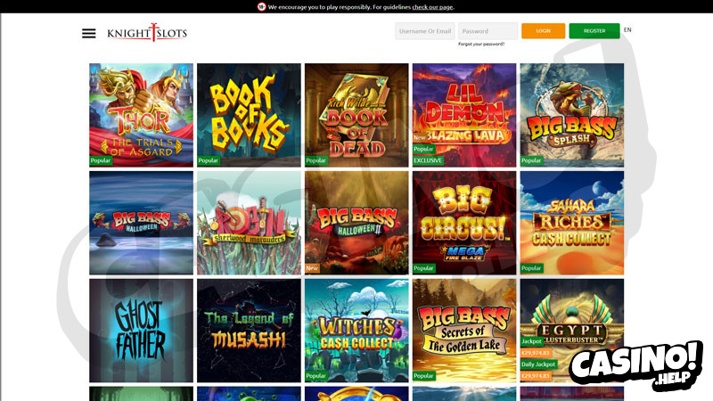 knightslots slots screenshot