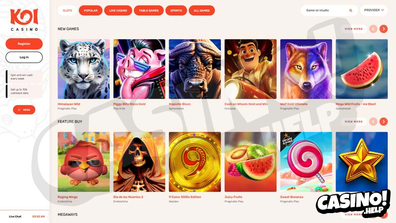 Thumbnail koicasino slots