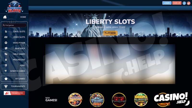 Thumbnail liberty-slots-casino lobby