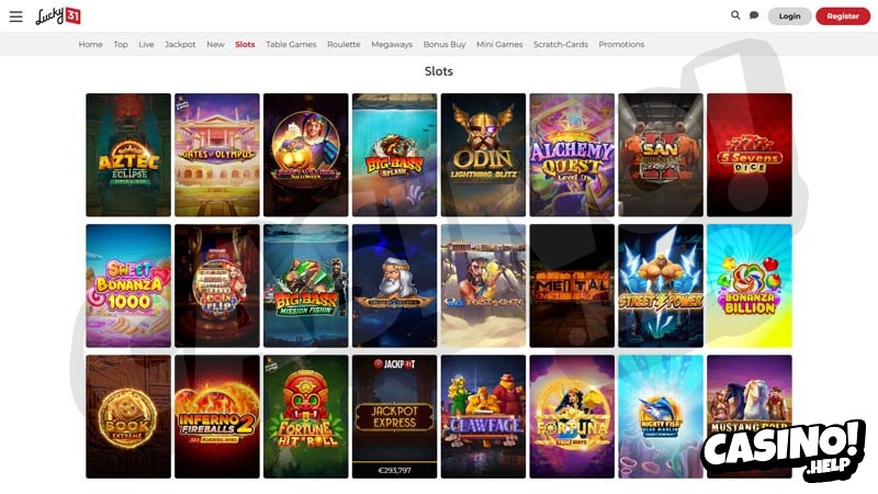 lucky-31-casino slots screenshot