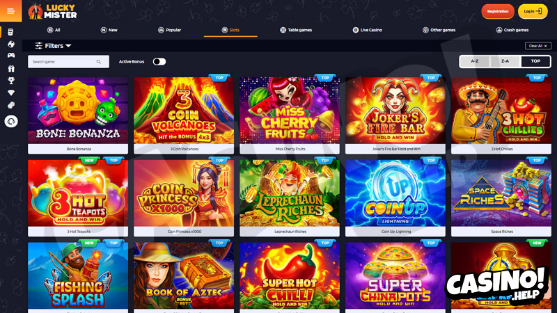 lucky-mister slots screenshot