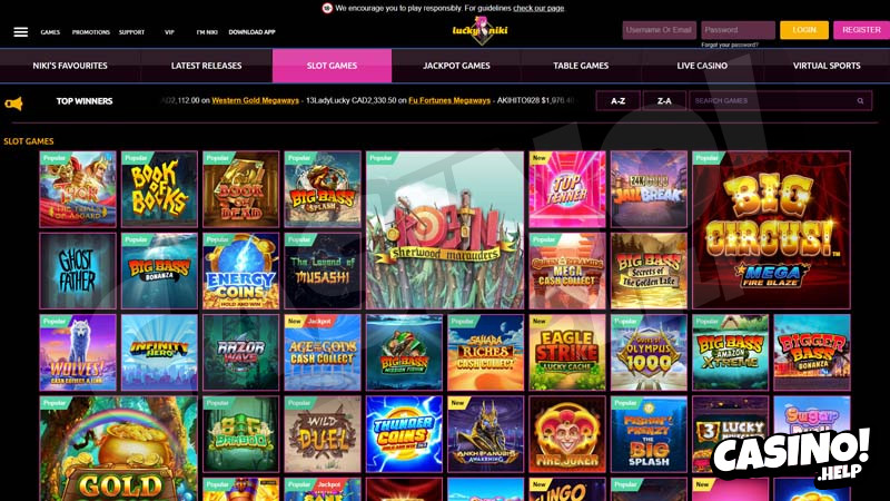 lucky-niki-casino slots screenshot