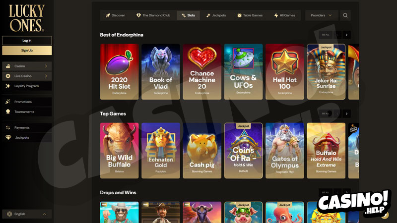 lucky-ones slots screenshot